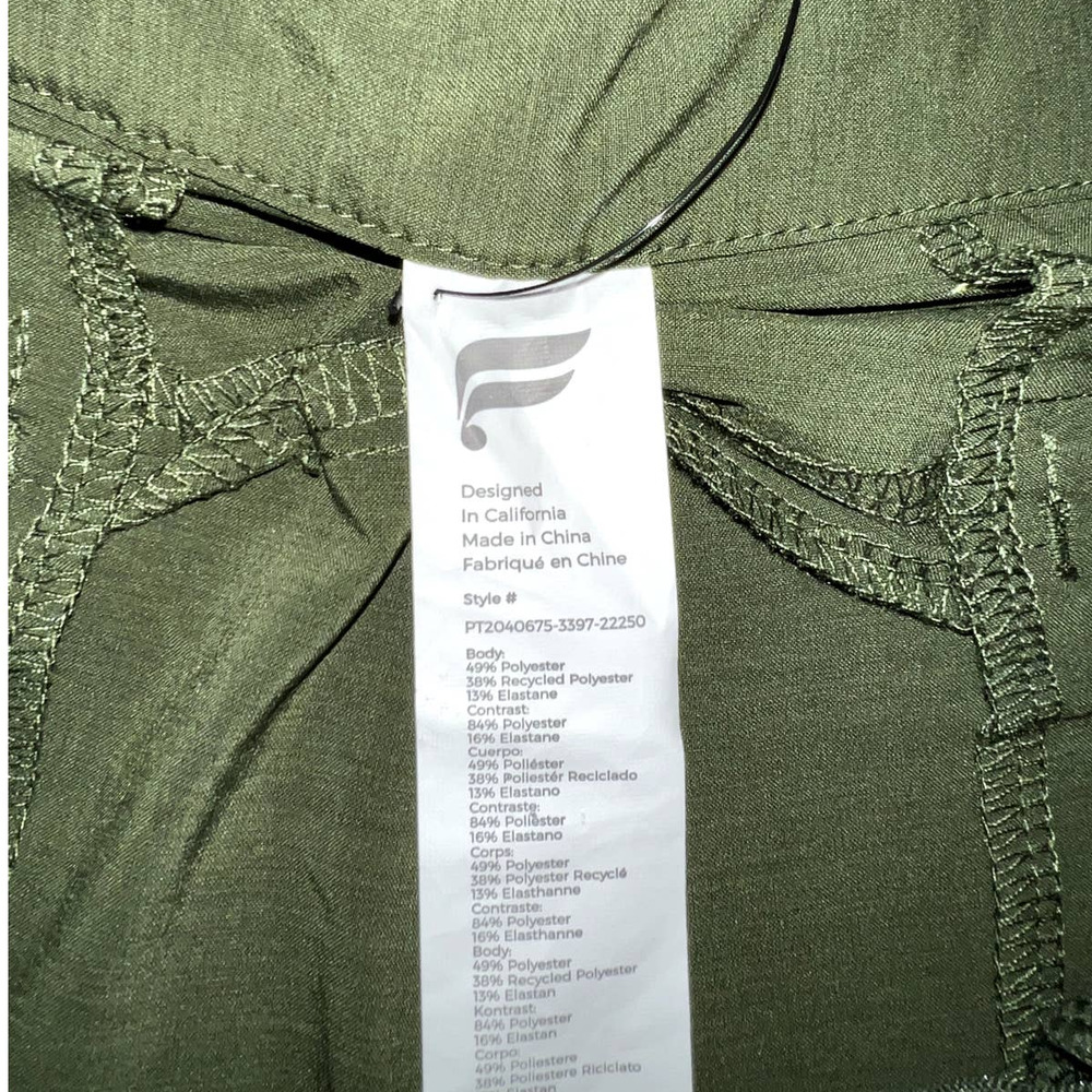 New Fabletics Mens The Only Pant Modern Slim Fit Olive Green size L - Picture 6 of 11
